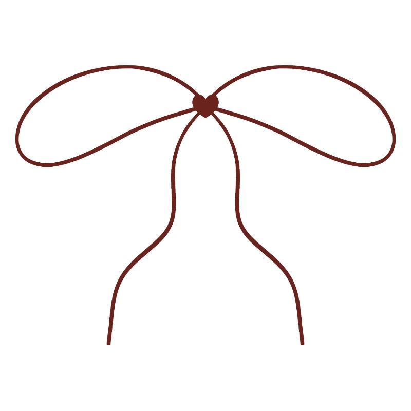 Continuous Bow Line Art