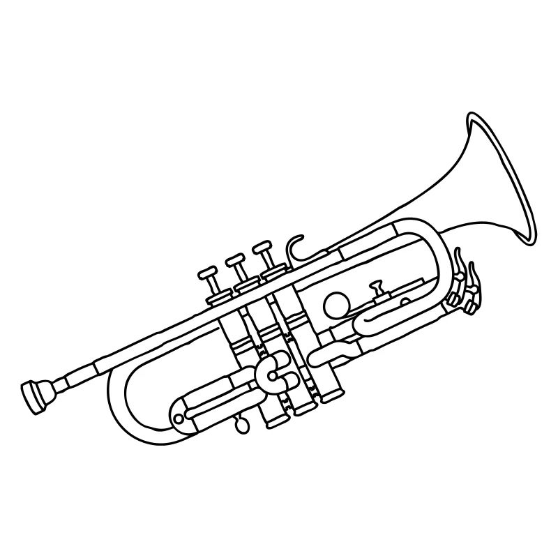 Trompete Blechblasinstrument