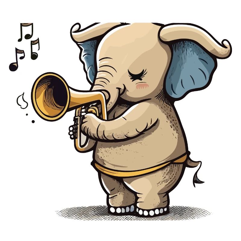 Trompete Elefant