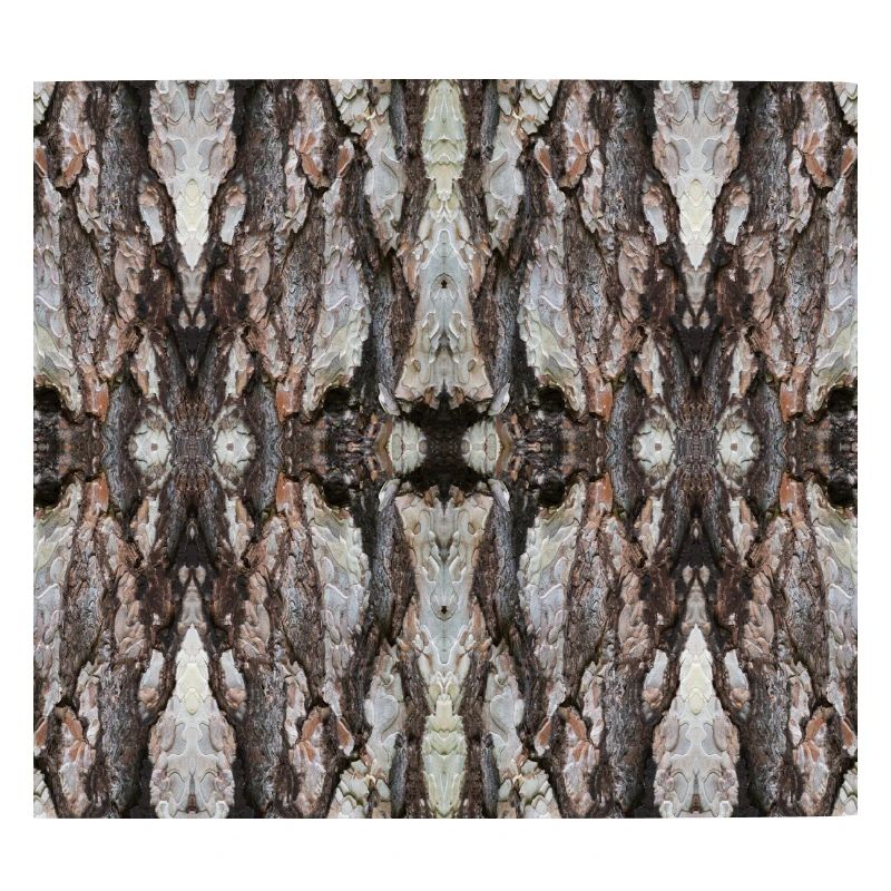 Decorative pattern based on tree bark