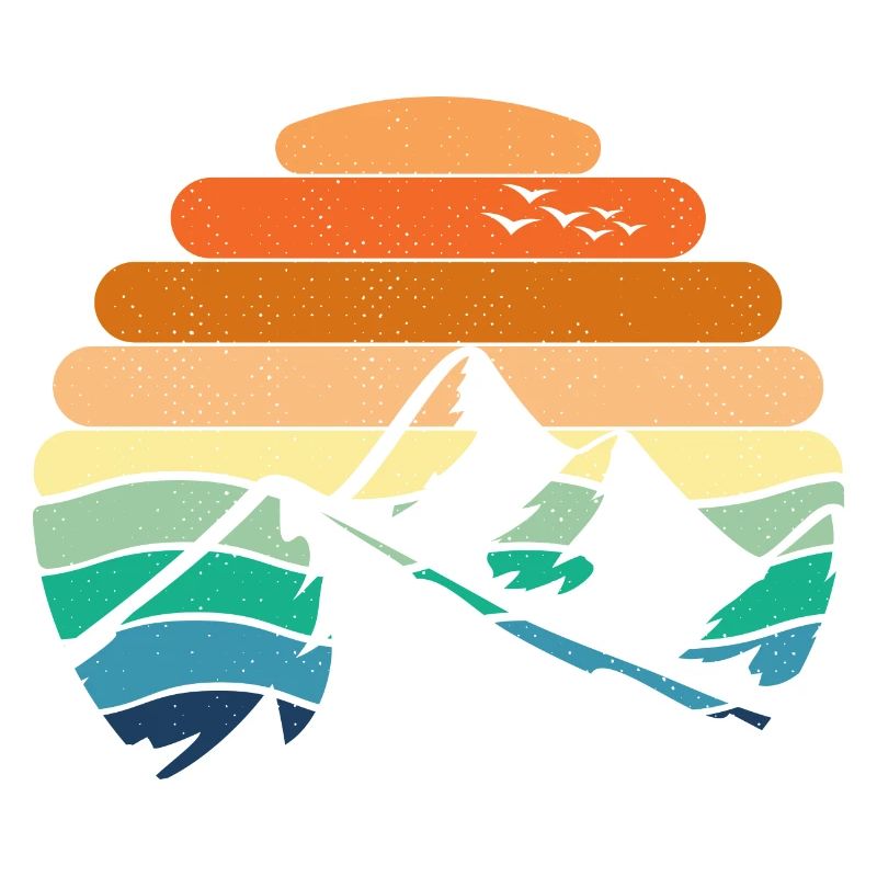 Mountain Landscape Sunset