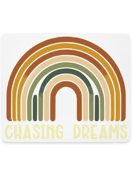 Regenbogen Retro Chasing Dreams