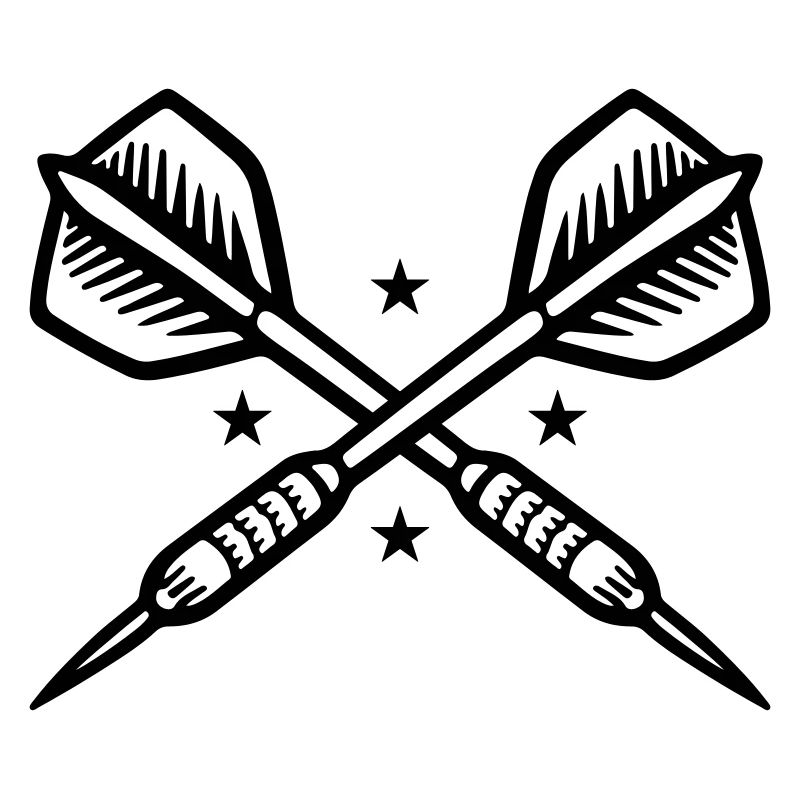 Dartpfeile Symbol