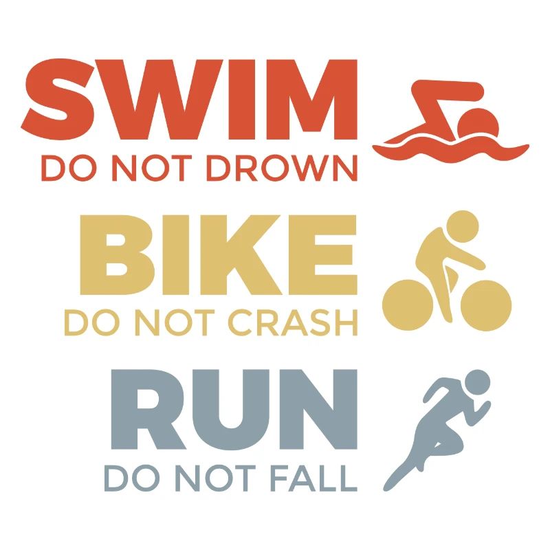 Motivierender Triathlet Spruch