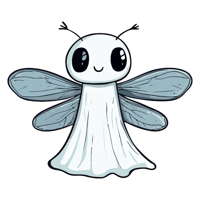 Libelle Halloween Geist