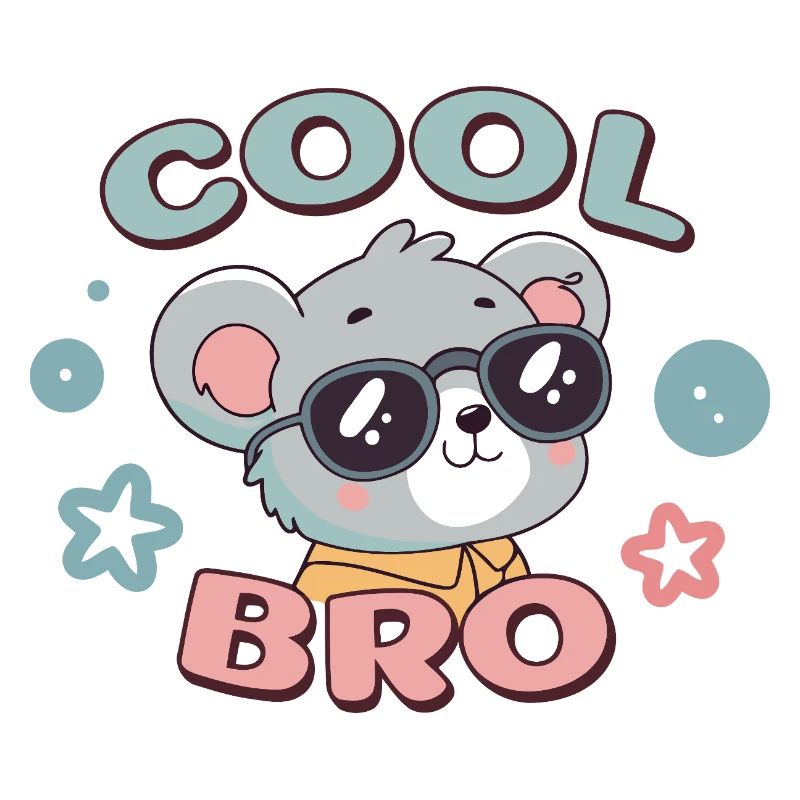 Koala Cool Bro Brille