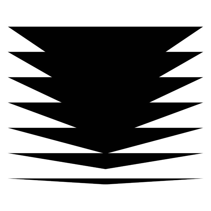 Black triangles design