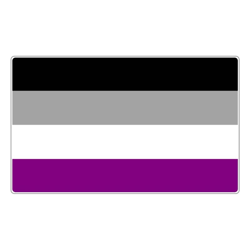 Asexuelle Stolz-Flagge