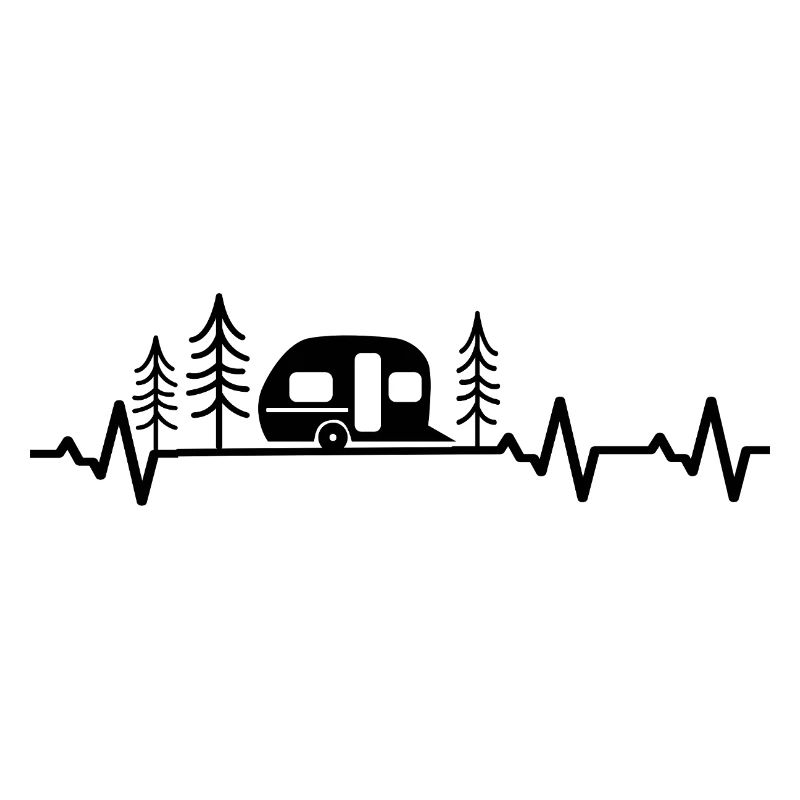 Wohnwagen Camping Herzschlag