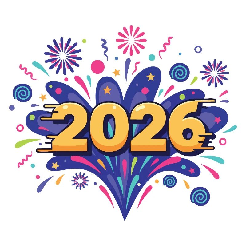 2026 Feuerwerksfeier Silvesterabend