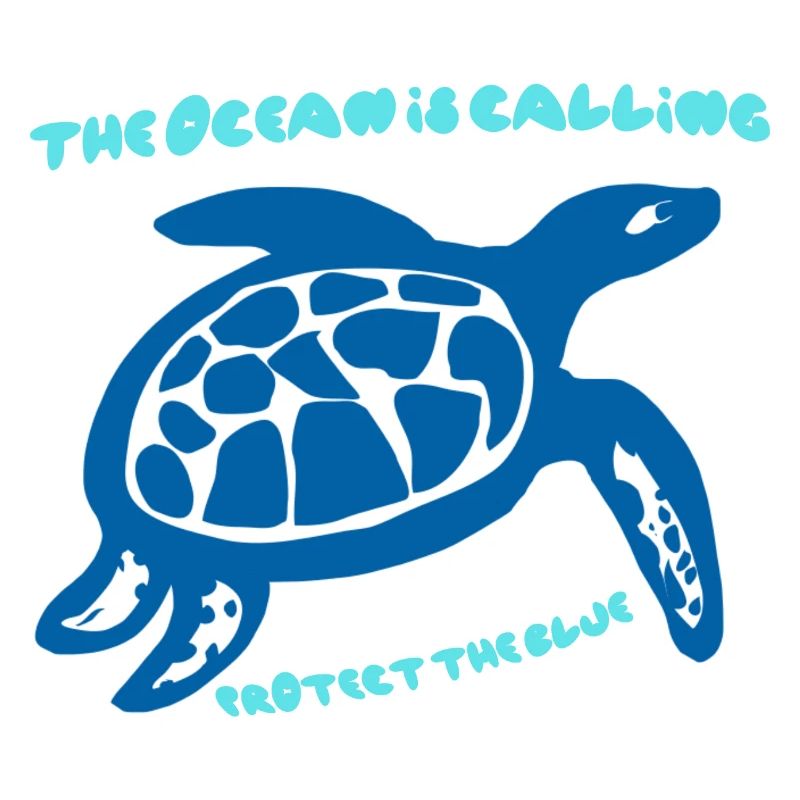 Meeresruf Schildkröten-Design