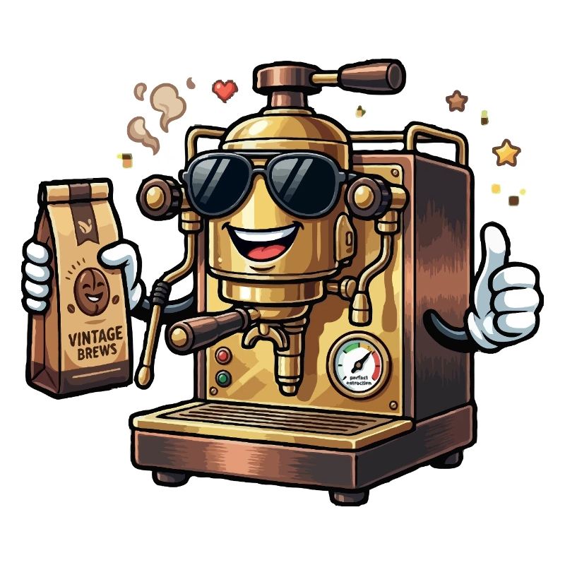 Brass Brew Robot Sonnenbrille