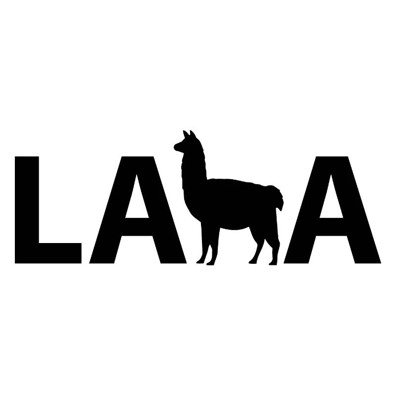 Llama - Silueta