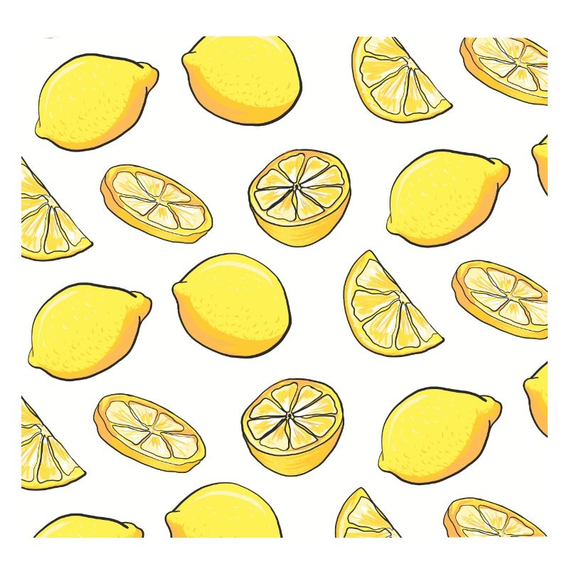 Fruit Summer Pattern Lemons Pattern Lemons Citrus