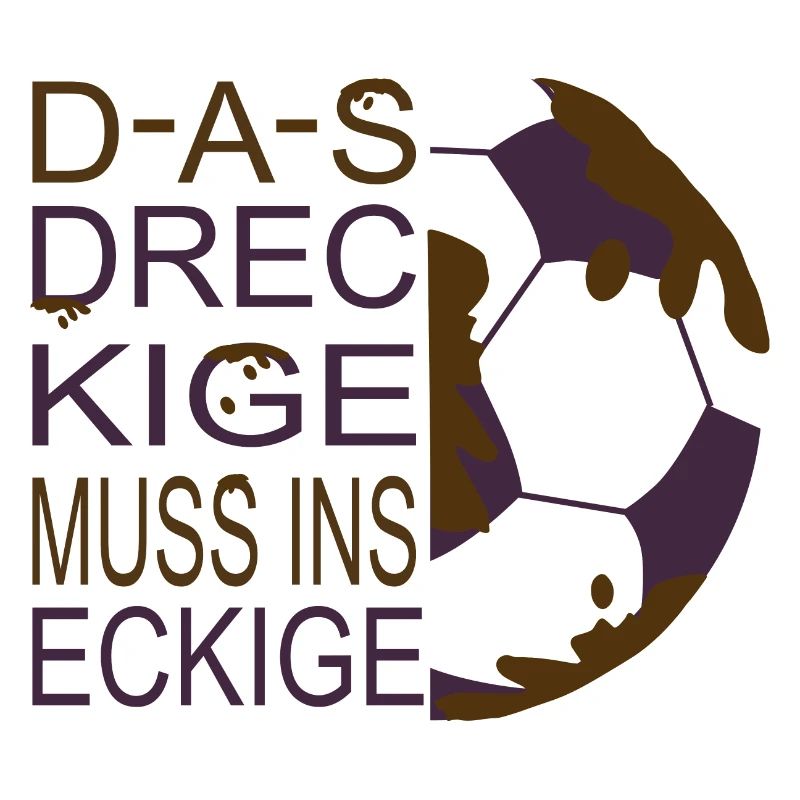 Schlamm Fußball