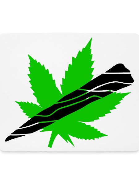 Neon Cannabisblatt Grafik
