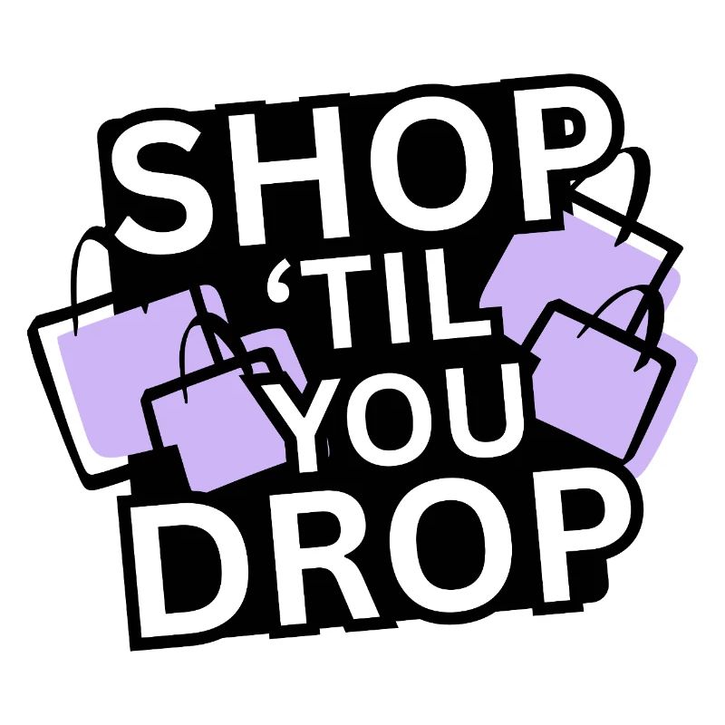 Shoppen bis zum Umfallen