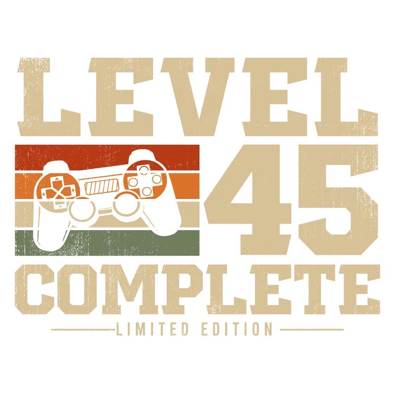 45 Birthday Gift Level 45 Complete