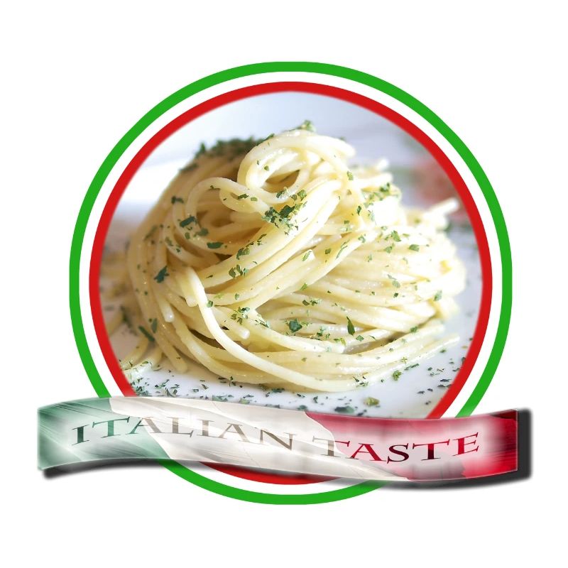 Spaghetti, italienischer Geschmack