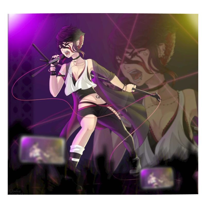 Ruby mit Hintergrund