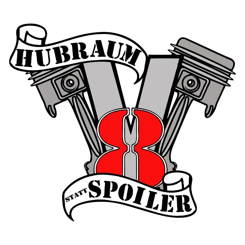 Hubraum startet Spoiler V8