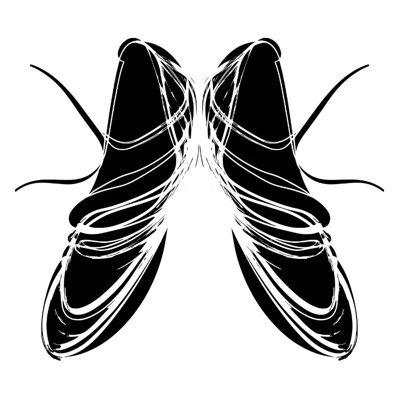 Ballettschuhe Skizze