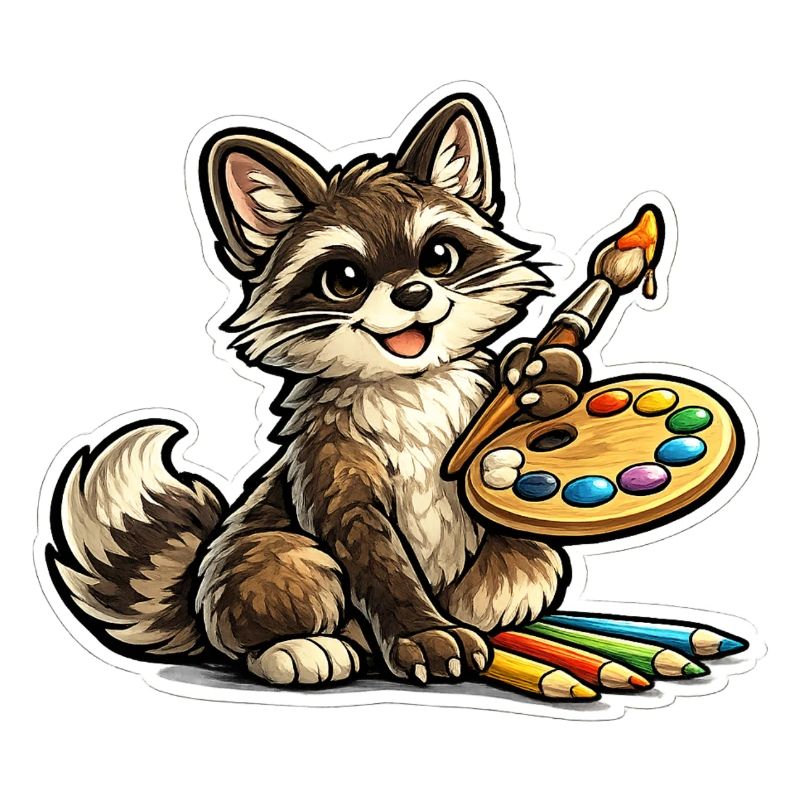 Kleiner Mal-Raccoon