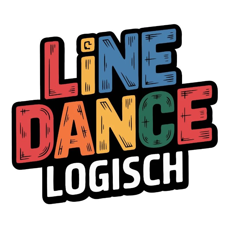 LineDance Logisch Farbig