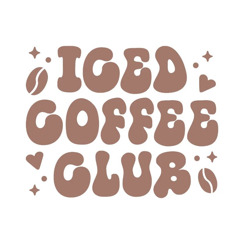 Eiskaffee-Club-Latte-Ästhetik