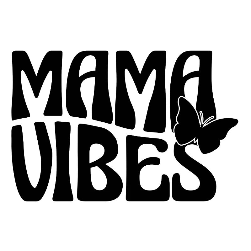 Mama Vibes avec papillon