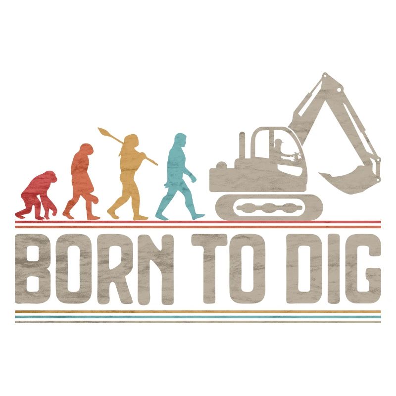 Né pour dig Evolution Excavator Excavator