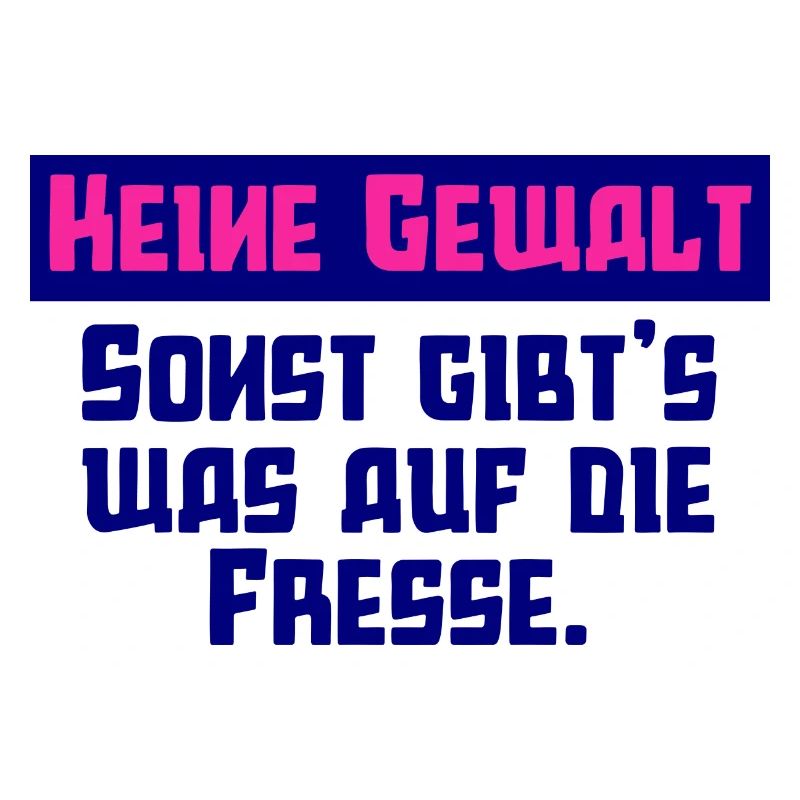 keine gewalt