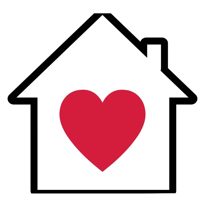 Haus mit Herz