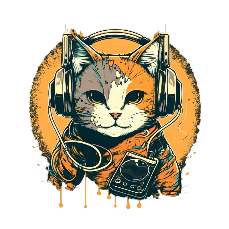Street Art Cat