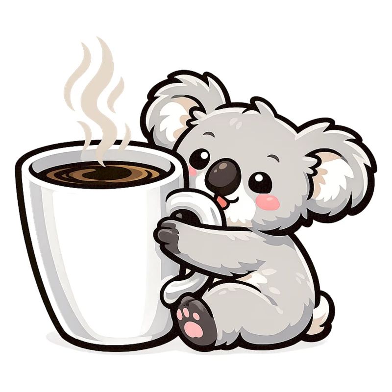 Kaffeetasse Koala Kuschelzauber