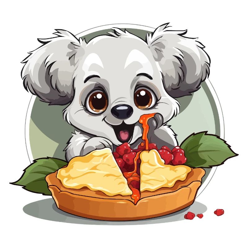 Kawaii Koala Pie Genuss