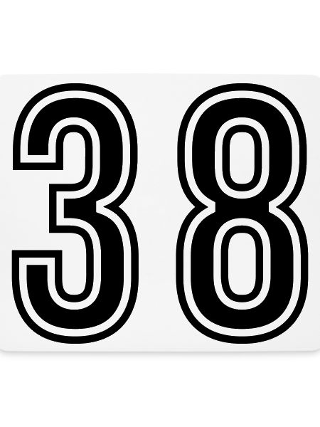 38 Number symbol