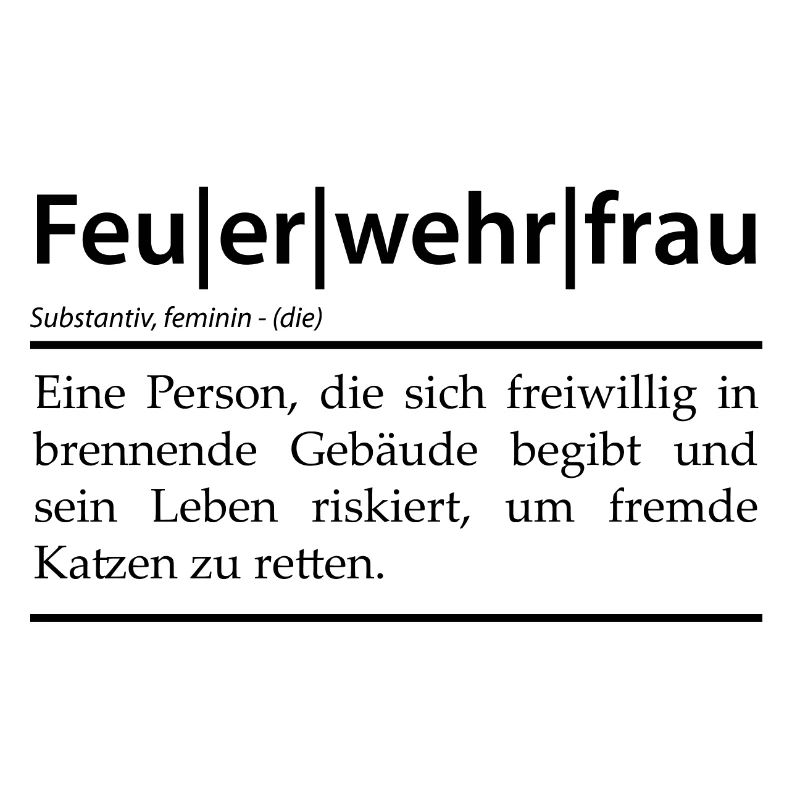 Definition Feuerwehrfrau