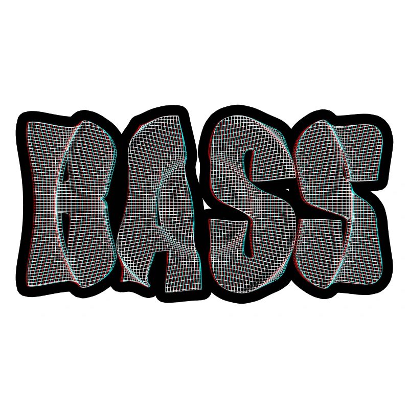 Bass Text 3D