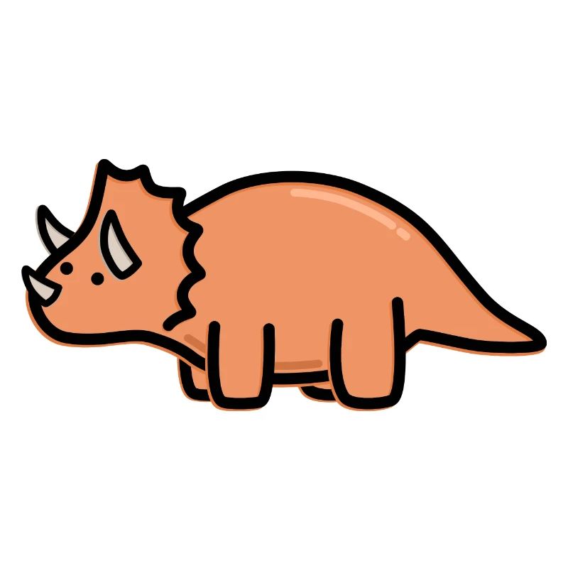 Niedliche Triceratops