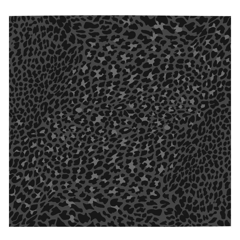 BLACK LEOPARD ANIMALPRINT