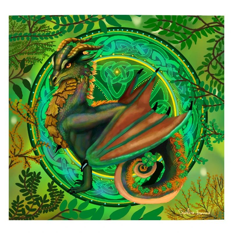 Waldgrüner Drache