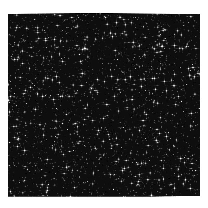 Glitter Stardust Pattern Black Galaxy