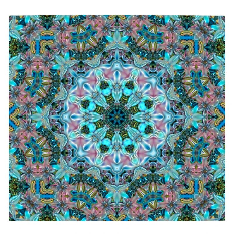 KALEIDOSCOPE LYS ABSTRAITS 2 FLEURS 2