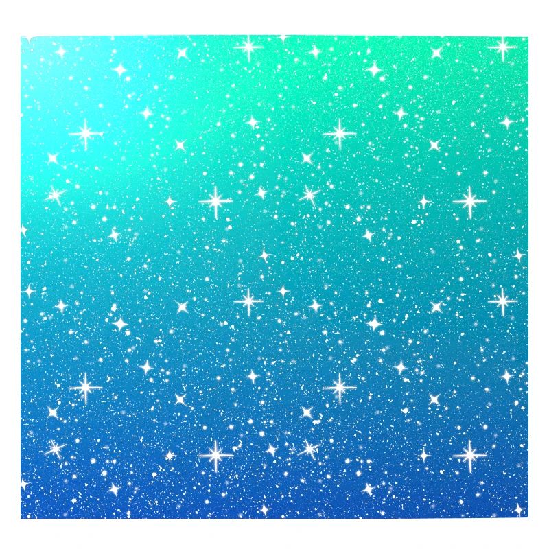 Gradient star glitter background