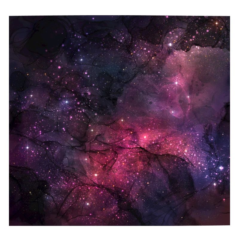 Starry Stars Outer Space Galaxy Planetary Pattern