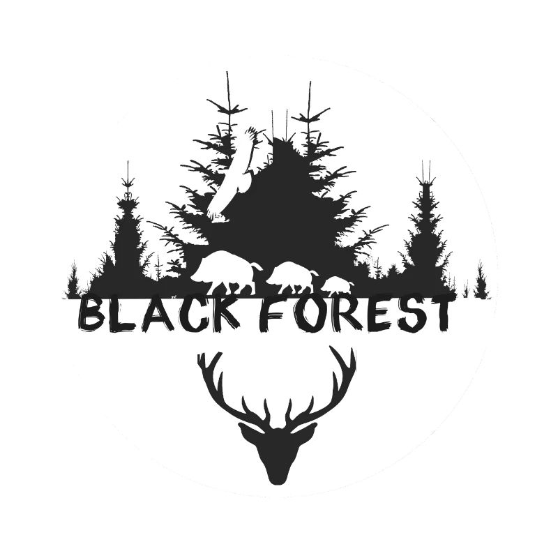 black forest,Jäger,wild,wald,hirsch,Adler,geweih