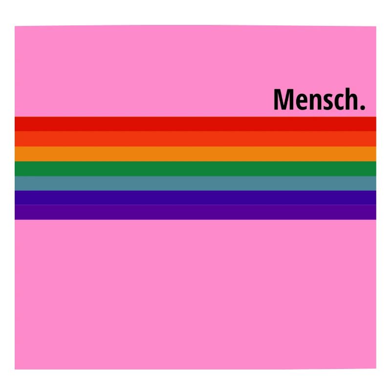 Mensch CSD Regenbogen