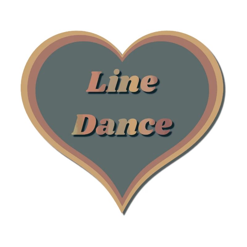 Line dance Herz
