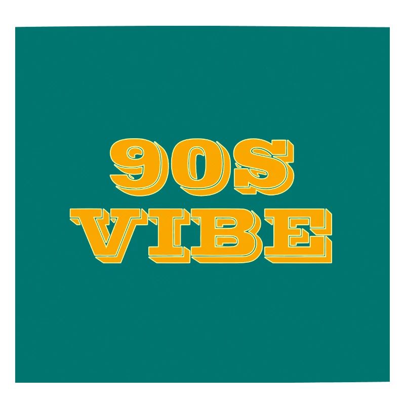 90er Jahre Vibe